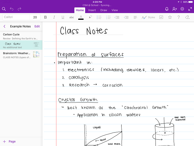 OneNote_app_for_Note_Taking